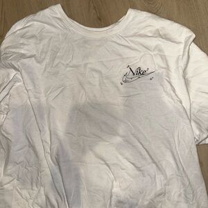 Nike White Graphic T-Shirt